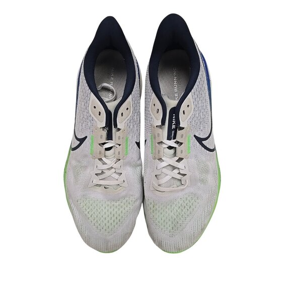 Nike Men's Vomero 17 FN1139-100 Running Shoe White/Green/Blue Size 12M - Picture 6 of 8